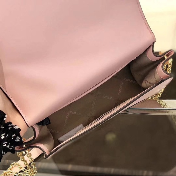 NWT Michael kors softpink Hayden Purse Studded Crossbody Shoulder Bag - Picture 4 of 13